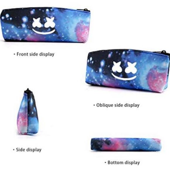 Smile Luminous Backpack USB Charging Pencil Case - Picture 4 of 7